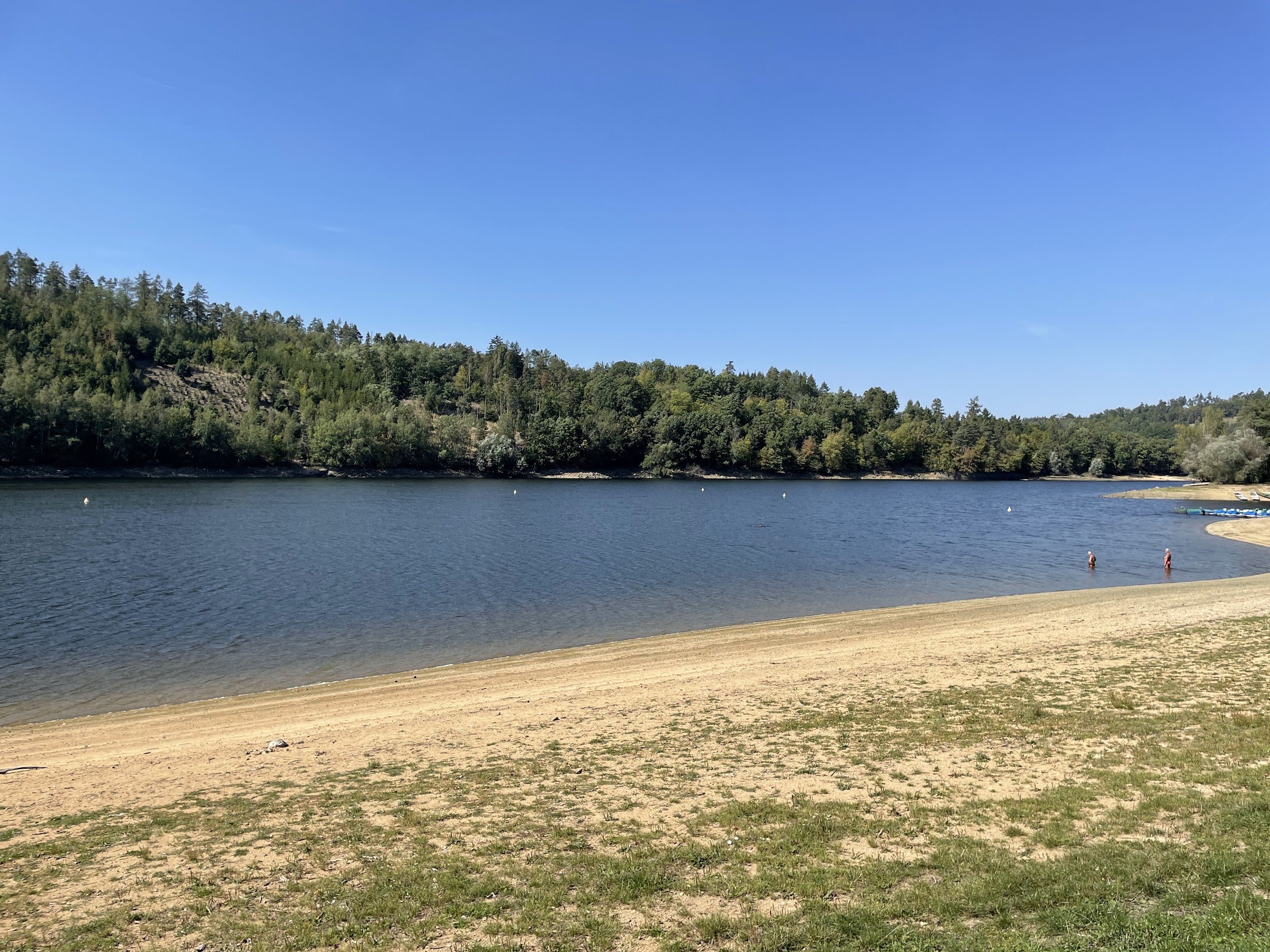 Autocamp Wilsonka na Dalešické přehradě